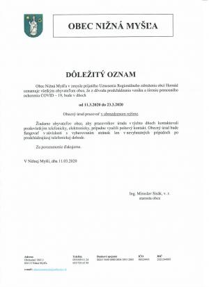 OZNAM 1