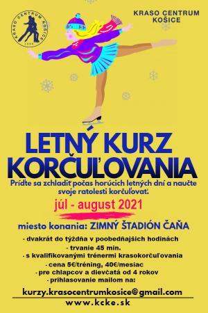 Aj vy sa môžete prihlásiť na letný kurz korčuľovania 1